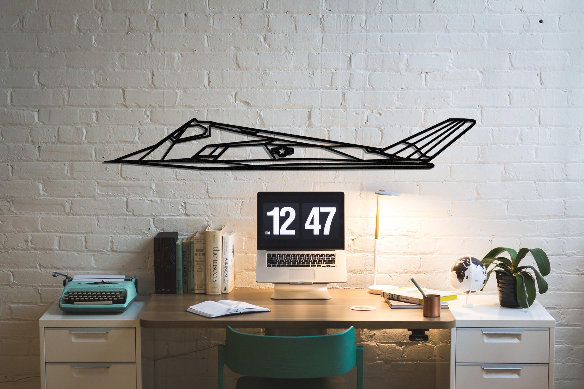 F 117 Nighthawk Metal Aircraft Wall Art - Artifay Decor