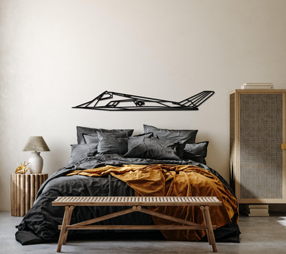 F 117 Nighthawk Metal Aircraft Wall Art - Artifay Decor