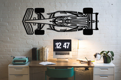 Formula 1 Metal Car Wall Art - Artifay Decor