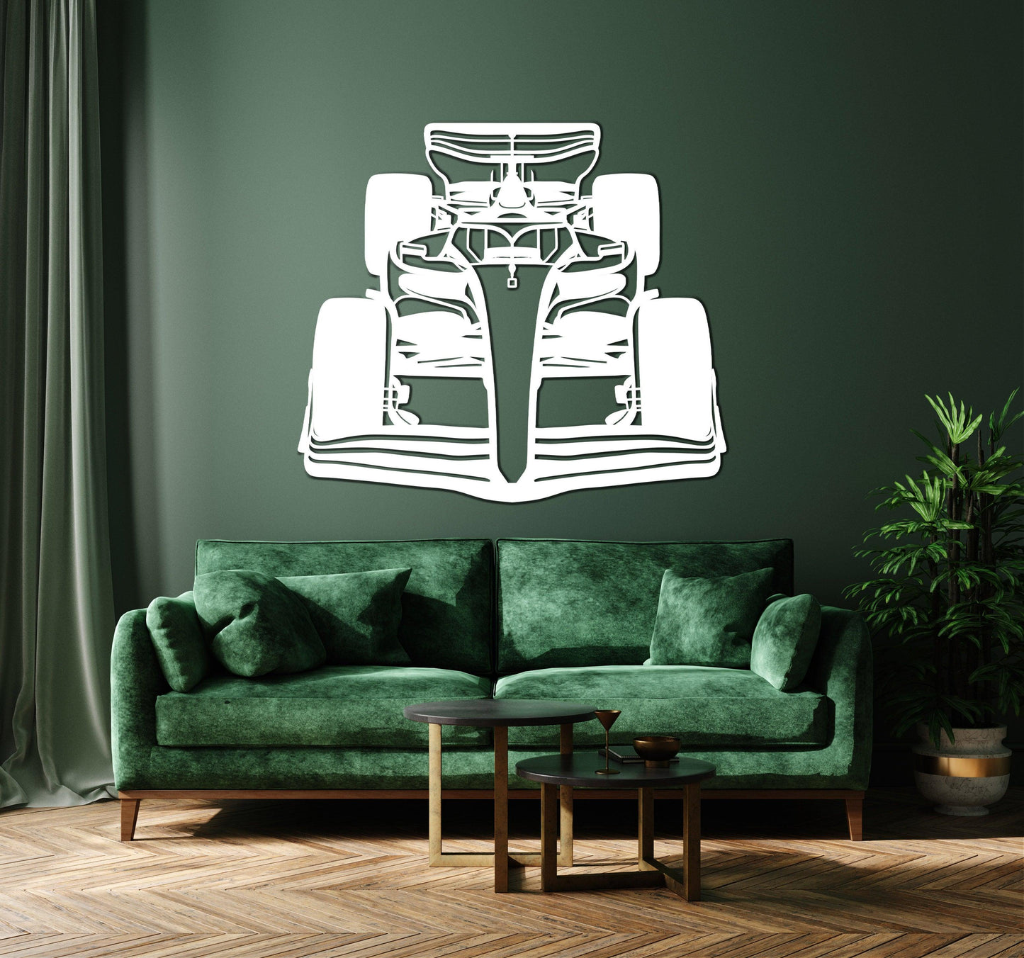 Formula 1 Metal Wall Art - Artifay Decor