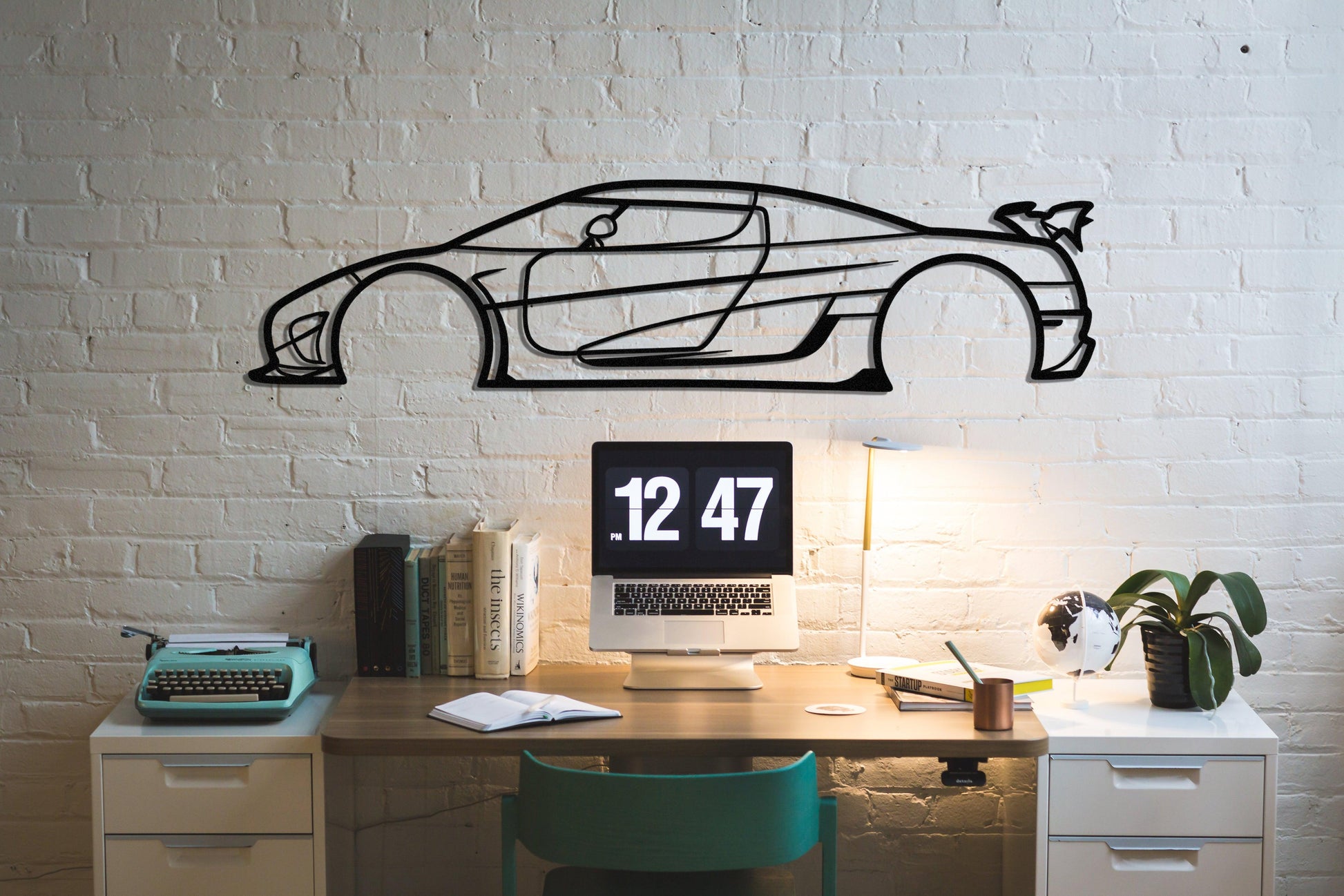 Koenigsegg Agera Metal Car Wall Art - Artifay Decor