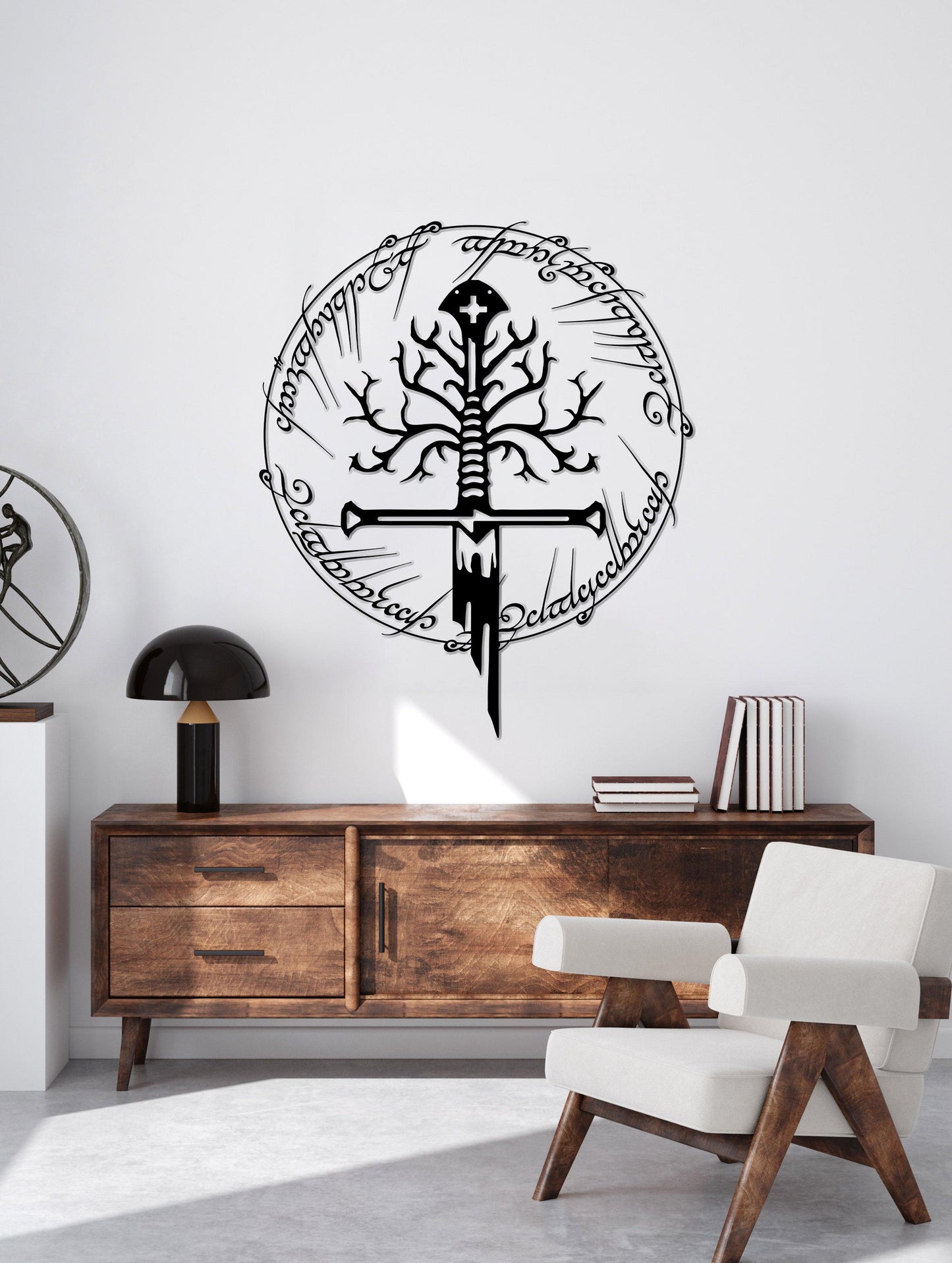 Lord Of The Rings Metal Wall Art - Artifay Decor