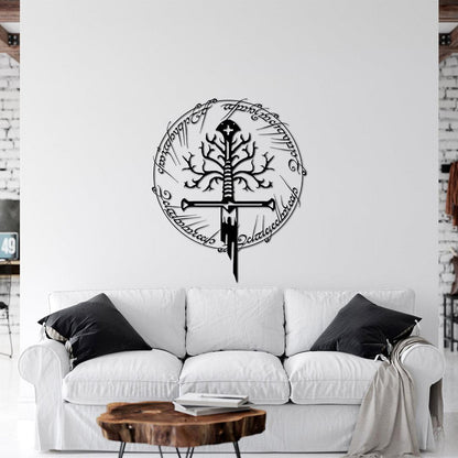 Lord Of The Rings Metal Wall Art - Artifay Decor