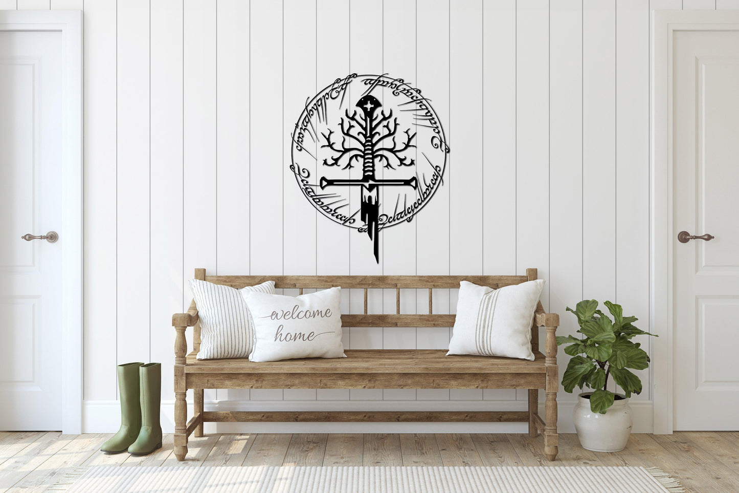 Lord Of The Rings Metal Wall Art - Artifay Decor