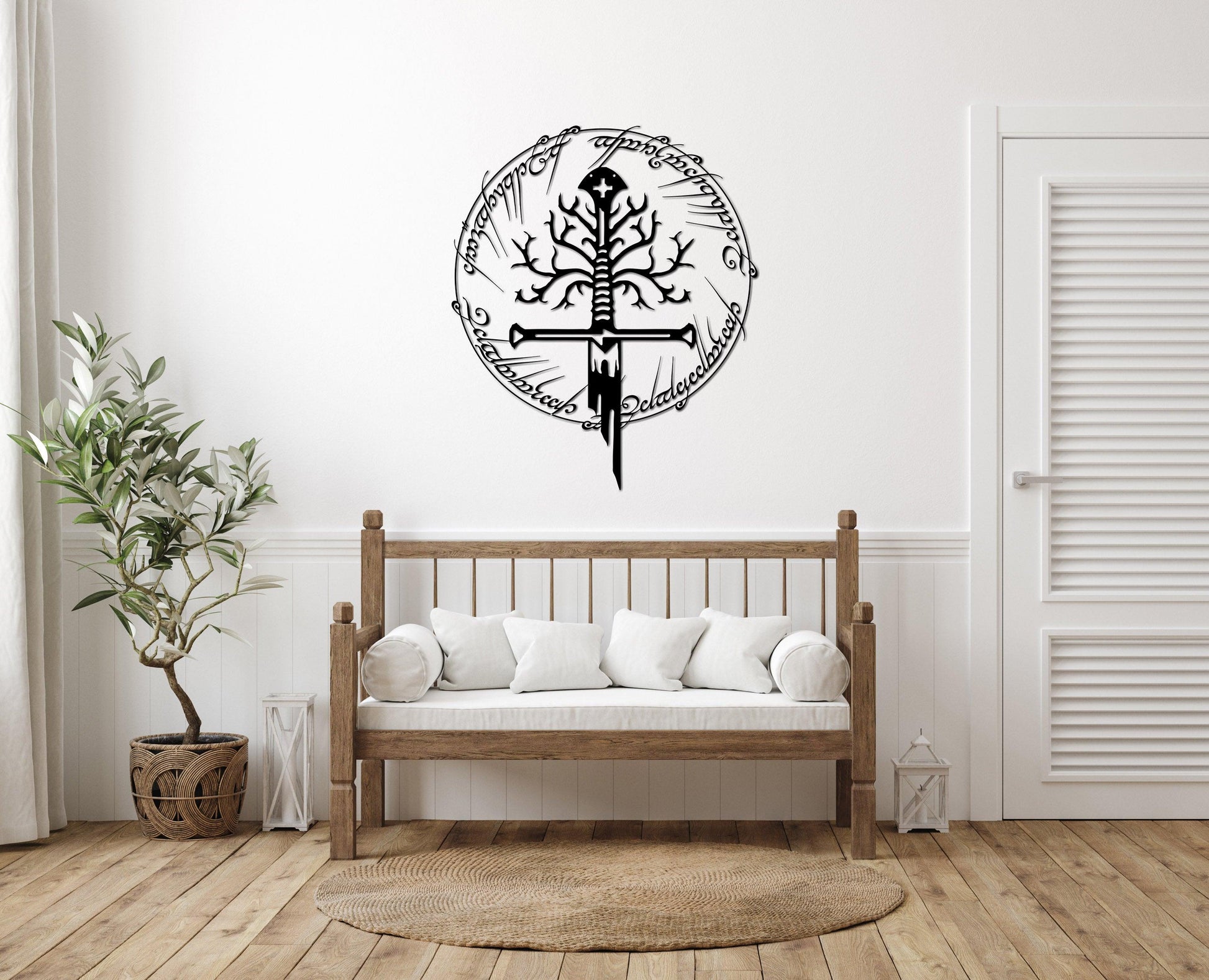 Lord Of The Rings Metal Wall Art - Artifay Decor