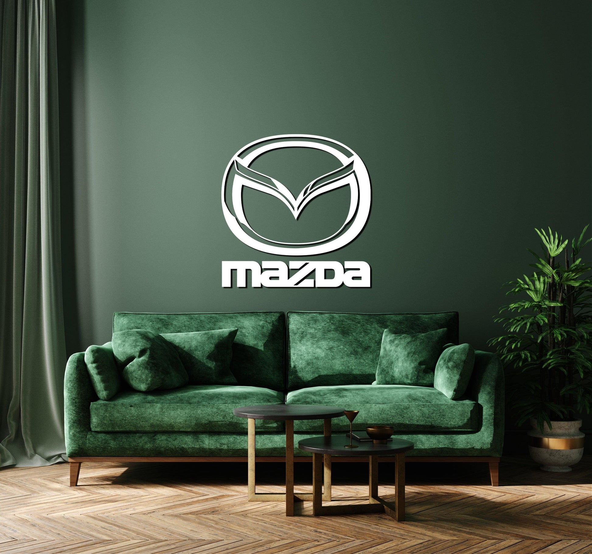 Mazda Metal Car Emblem - Artifay Decor