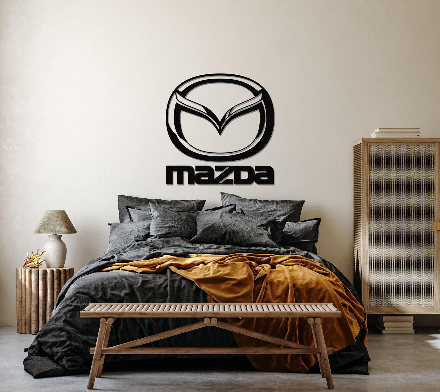 Mazda Metal Car Emblem - Artifay Decor