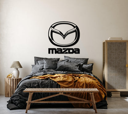 Mazda Metal Car Emblem - Artifay Decor