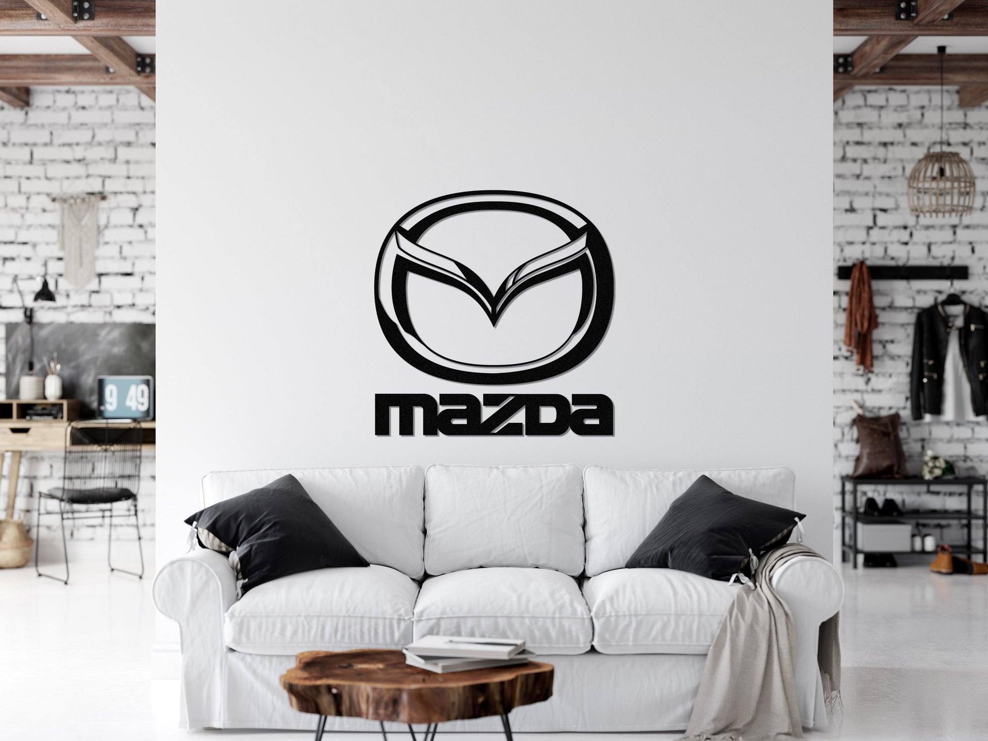 Mazda Metal Car Emblem - Artifay Decor