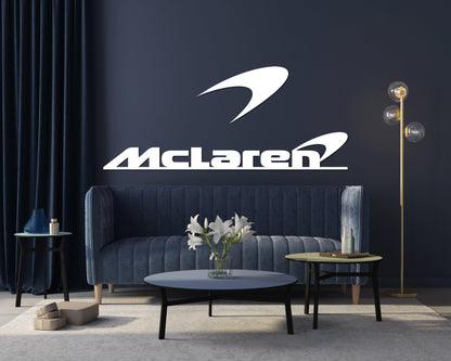 McLaren Metal Car Emblem - Artifay Decor