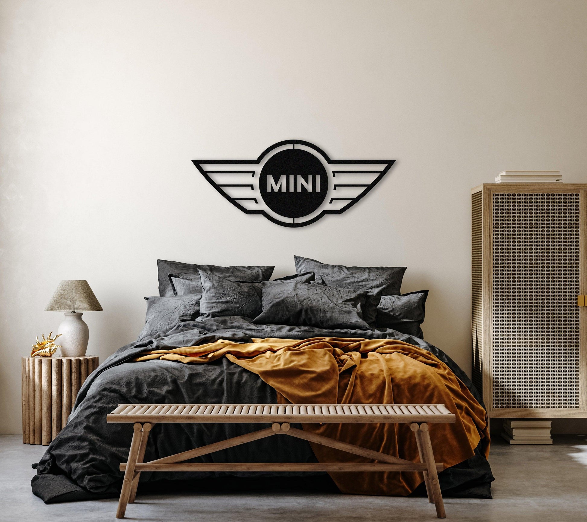 Mini Metal Car Emblem - Artifay Decor