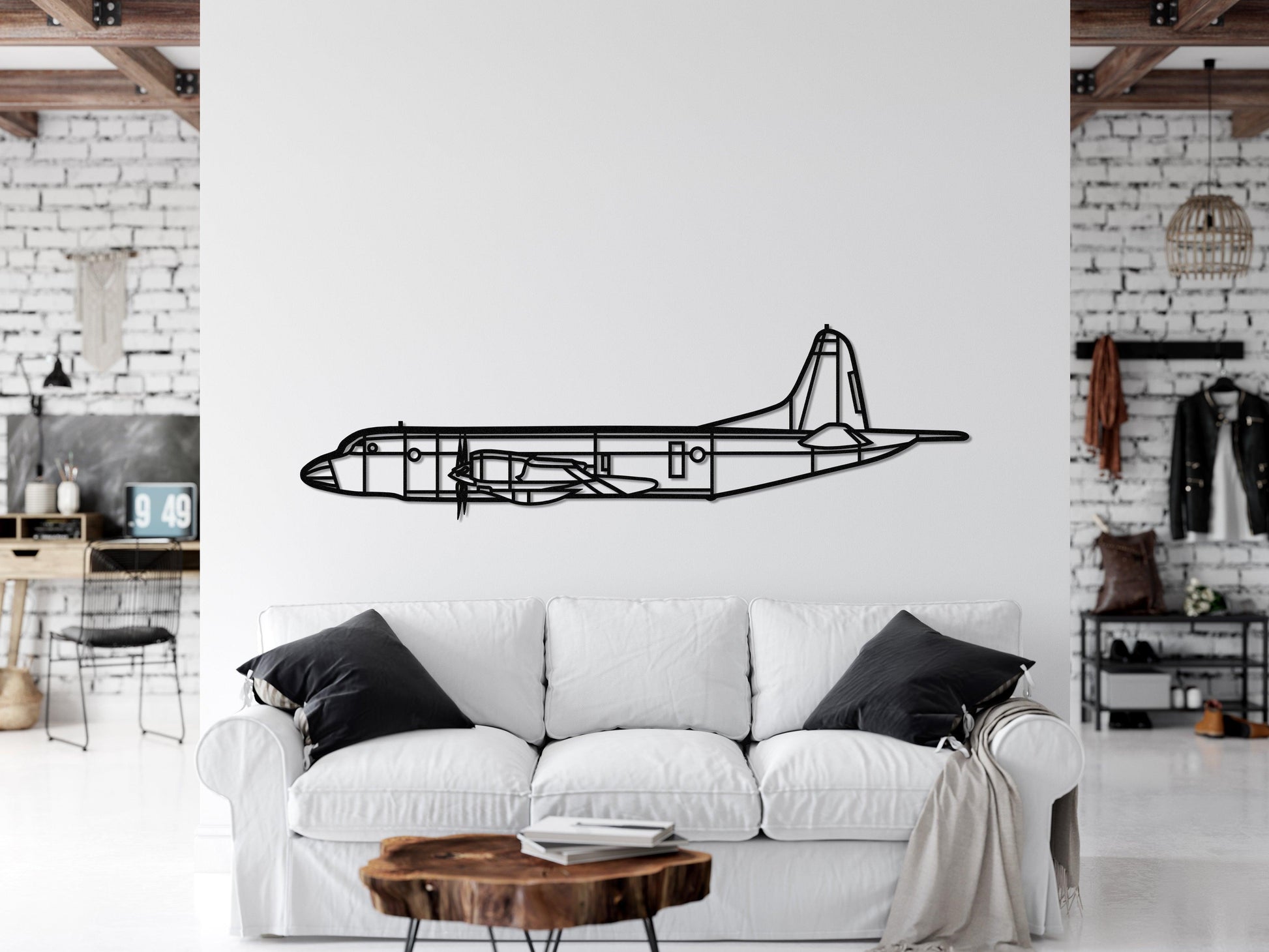 P3C Orion Aircraft Metal Wall Art - Artifay Decor