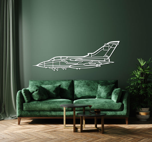 Panavia Tornado Metal Aircraft Wall Art - Artifay Decor