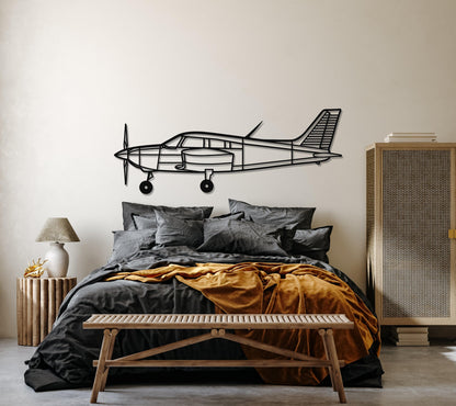 Piper P28A-181 Aircraft Metal Wall Art - Artifay Decor