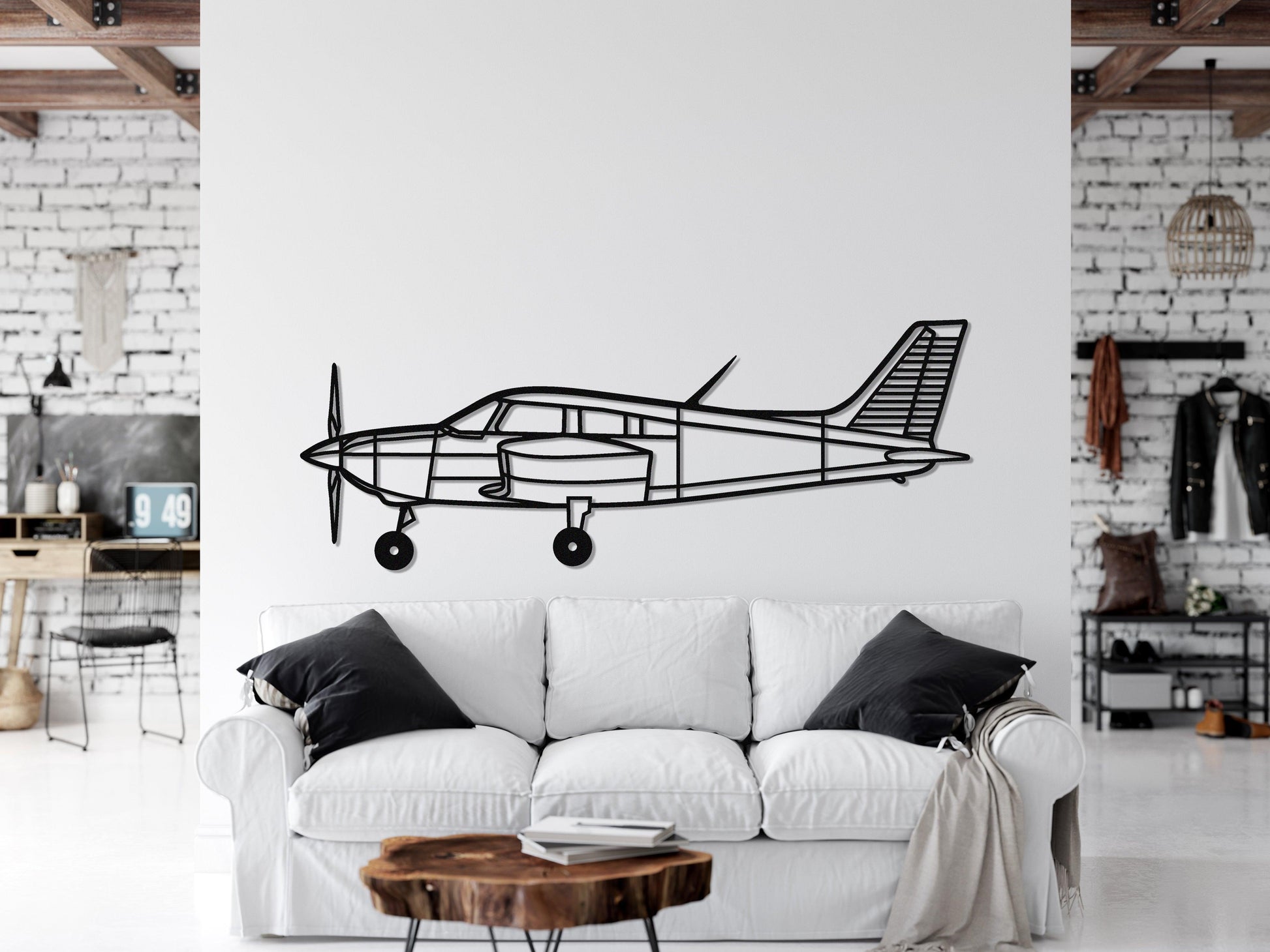 Piper P28A-181 Aircraft Metal Wall Art - Artifay Decor