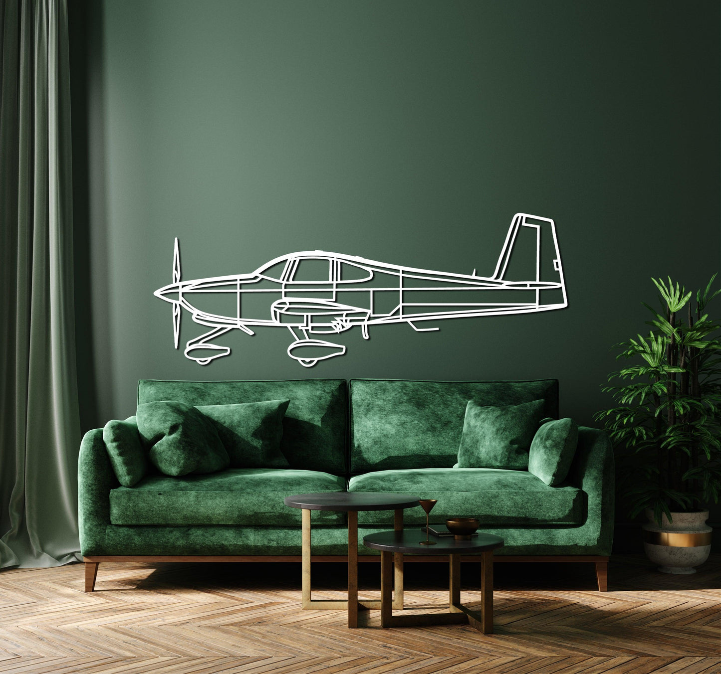 RV 10 Aircraft Metal Wall Art - Artifay Decor