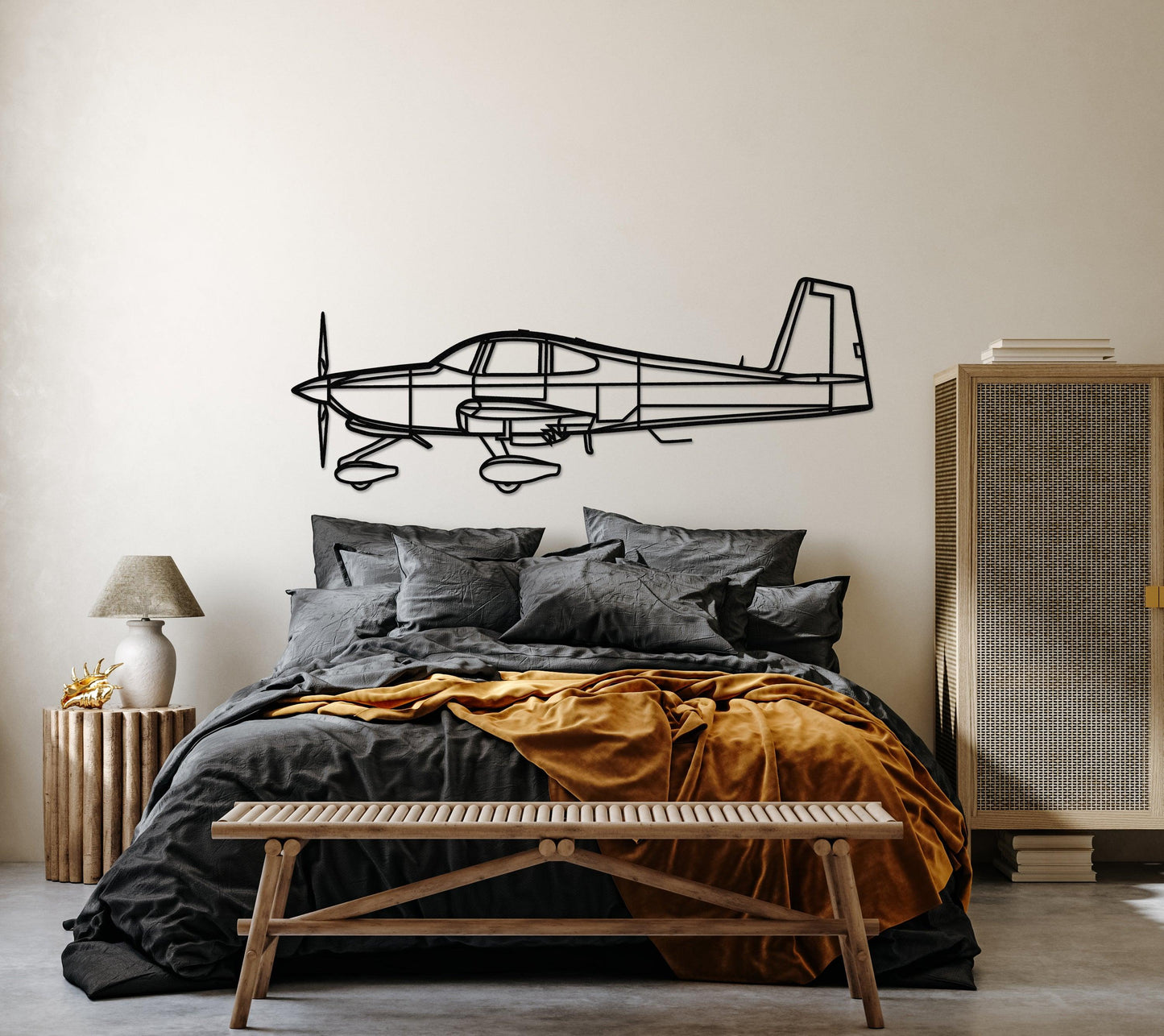 RV 10 Aircraft Metal Wall Art - Artifay Decor