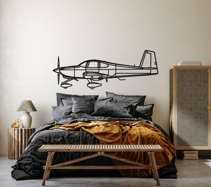 RV 10 Aircraft Metal Wall Art - Artifay Decor