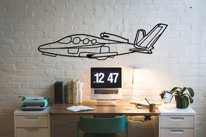 SF 50 Metal Aircraft Wall Art - Artifay Decor