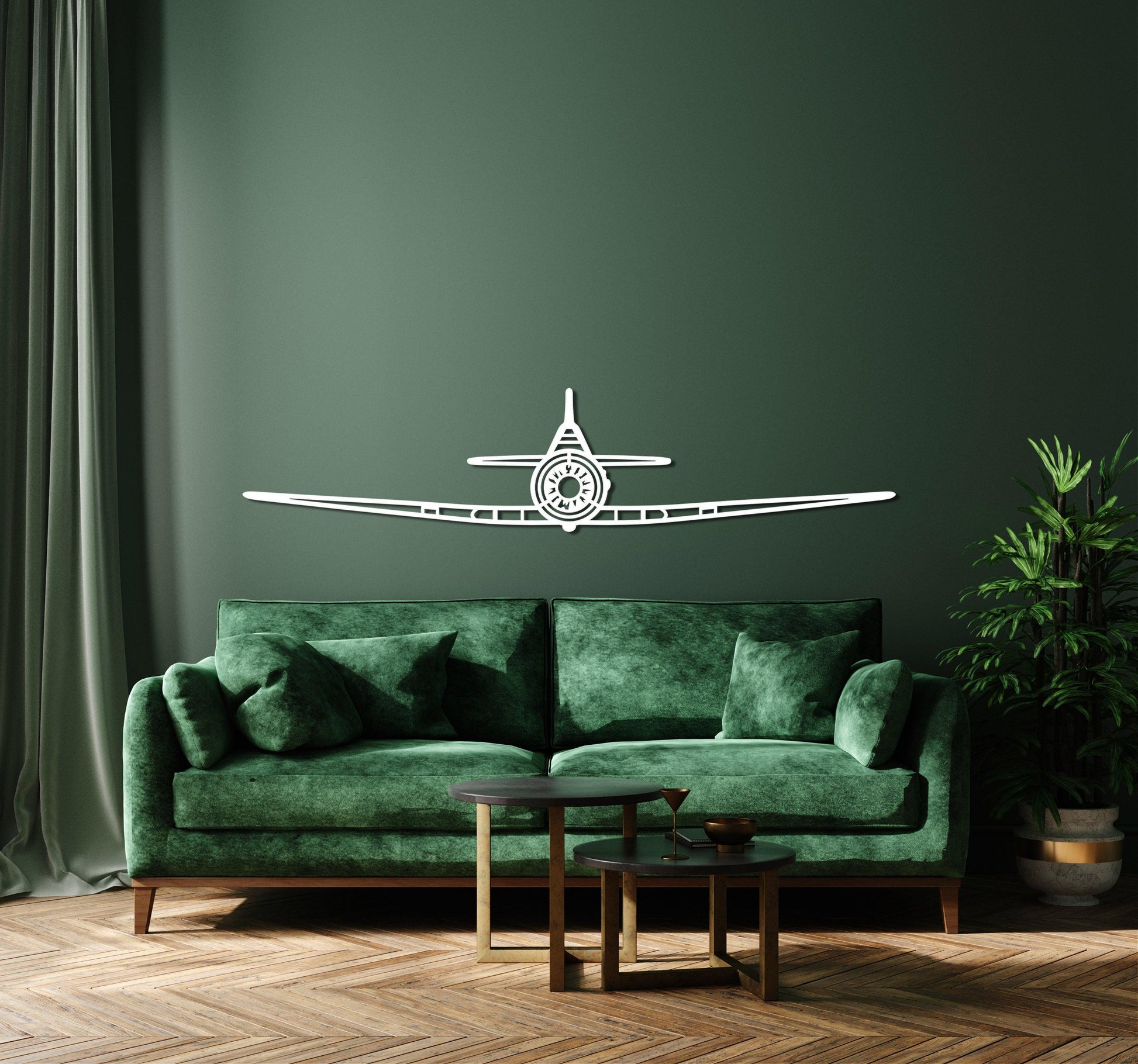 T6G Texan Metal Aircraft Wall Art - Artifay Decor