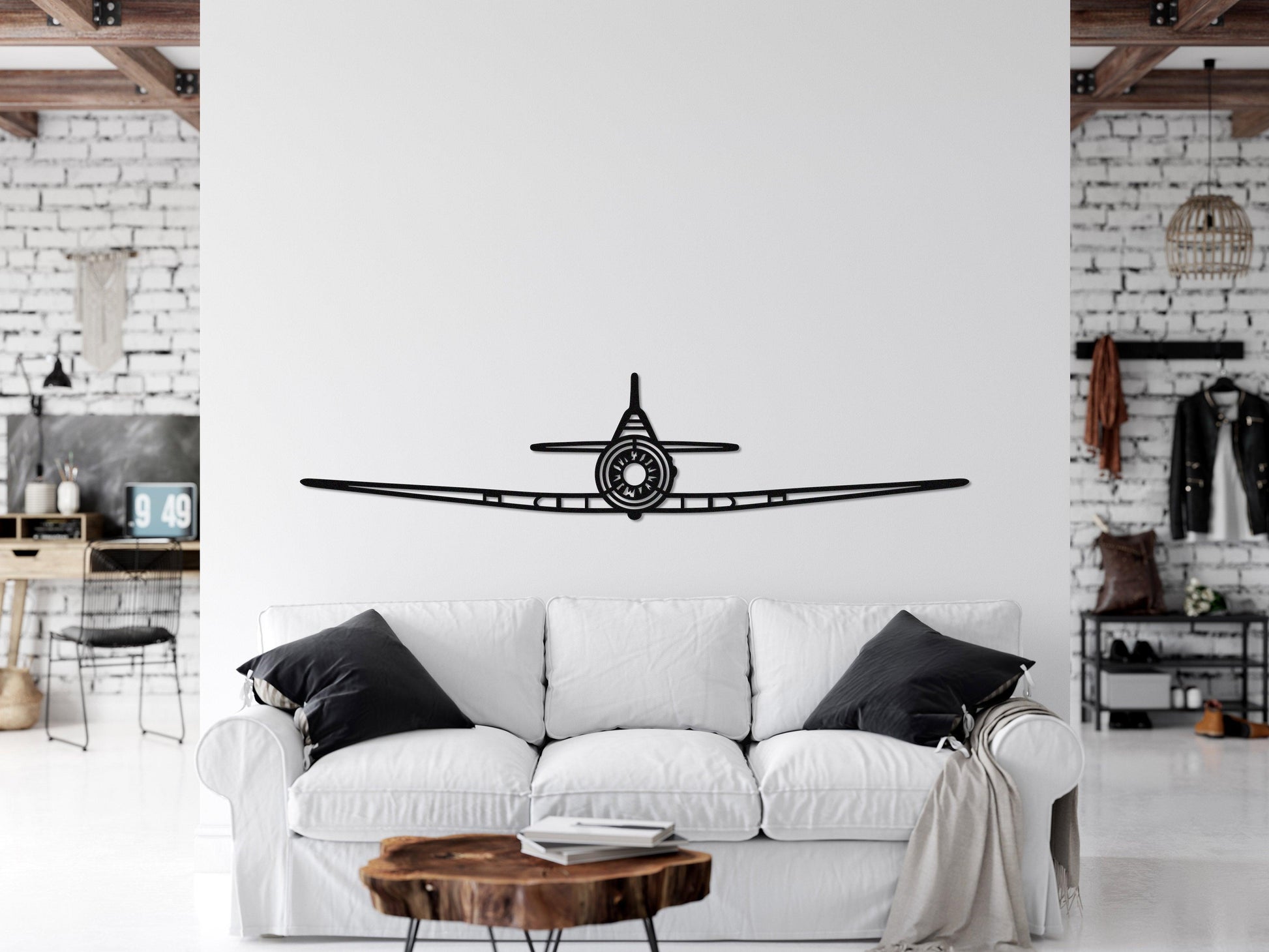 T6G Texan Metal Aircraft Wall Art - Artifay Decor