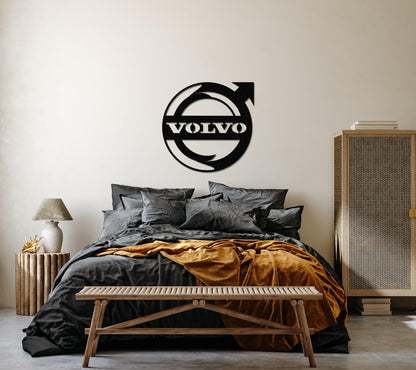 Volvo Metal Car Emblem - Artifay Decor