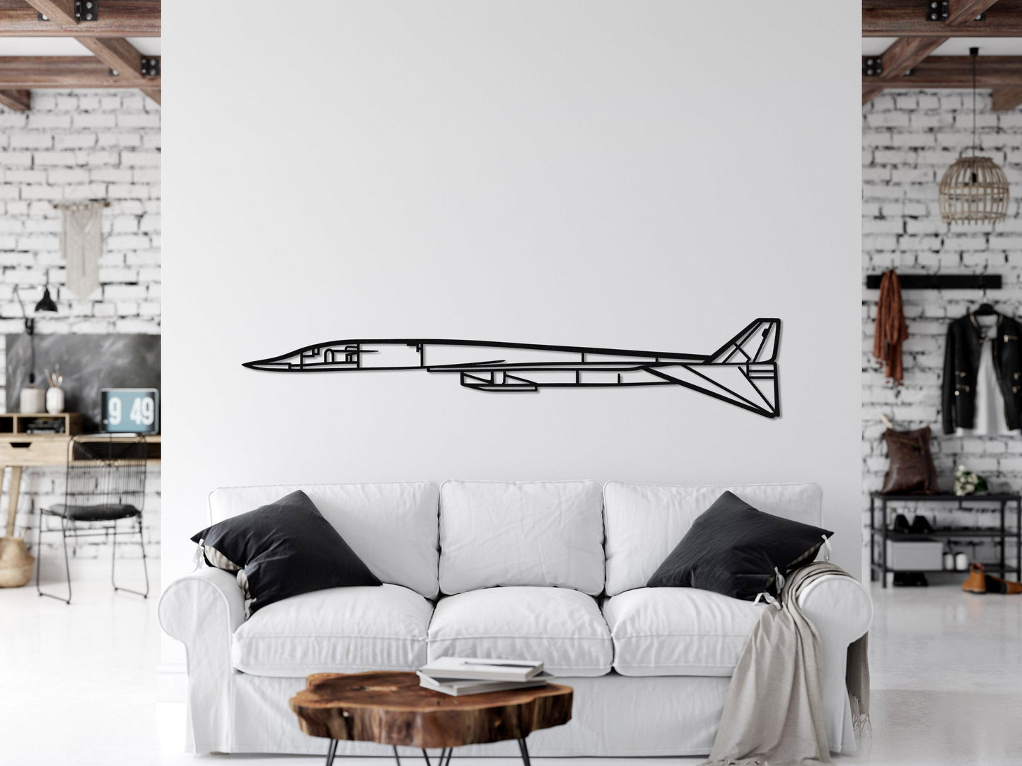 XB 70 Metal Aircraft Wall Art - Artifay Decor